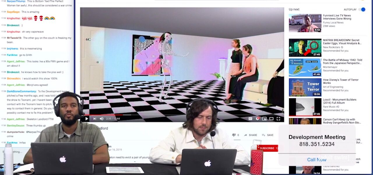 Adult Swim Development Meeting