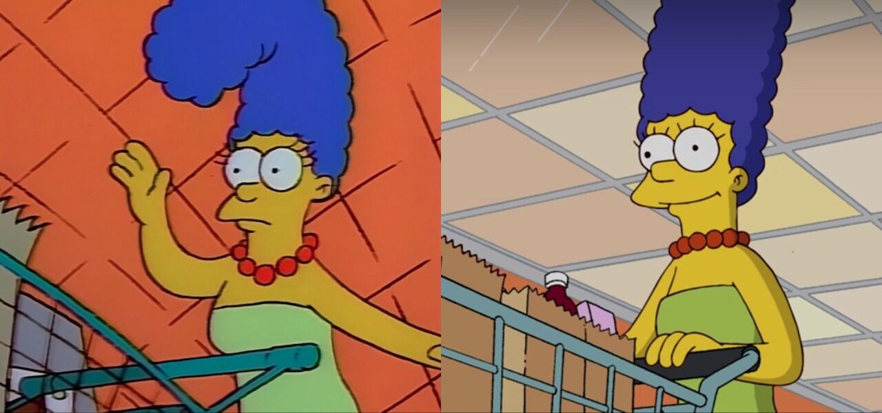 This Video Traces The Visual Evolution Of 'The Simpsons' Over The Years