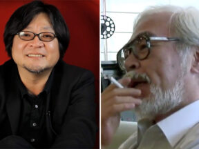 Mamoru Hosoda and Hayao Miyazaki