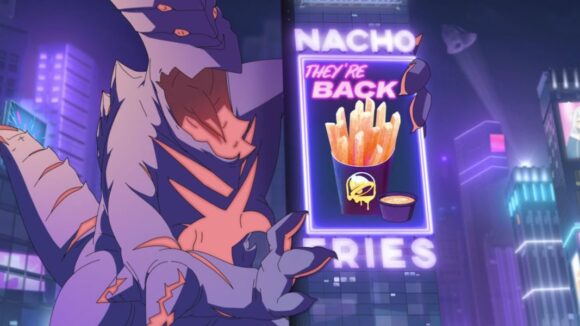 Taco Bell's New Nacho Fries Ad Is A Note-Perfect Mecha Anime Spoof