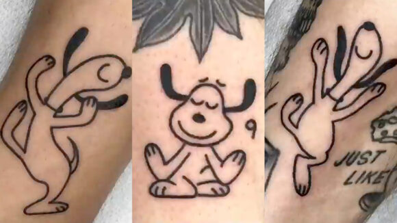 A Montreal Artist Is Keeping Classical Hand-Drawn Animation Alive By  Tattooing It Onto People