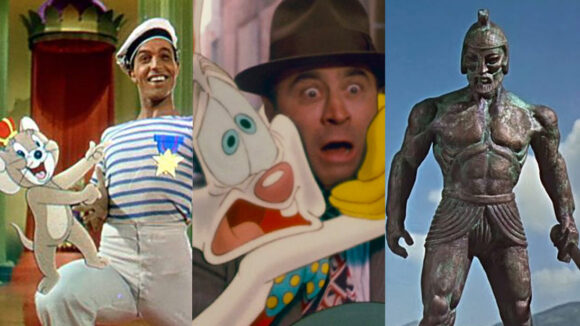 Live action and animation hybrids