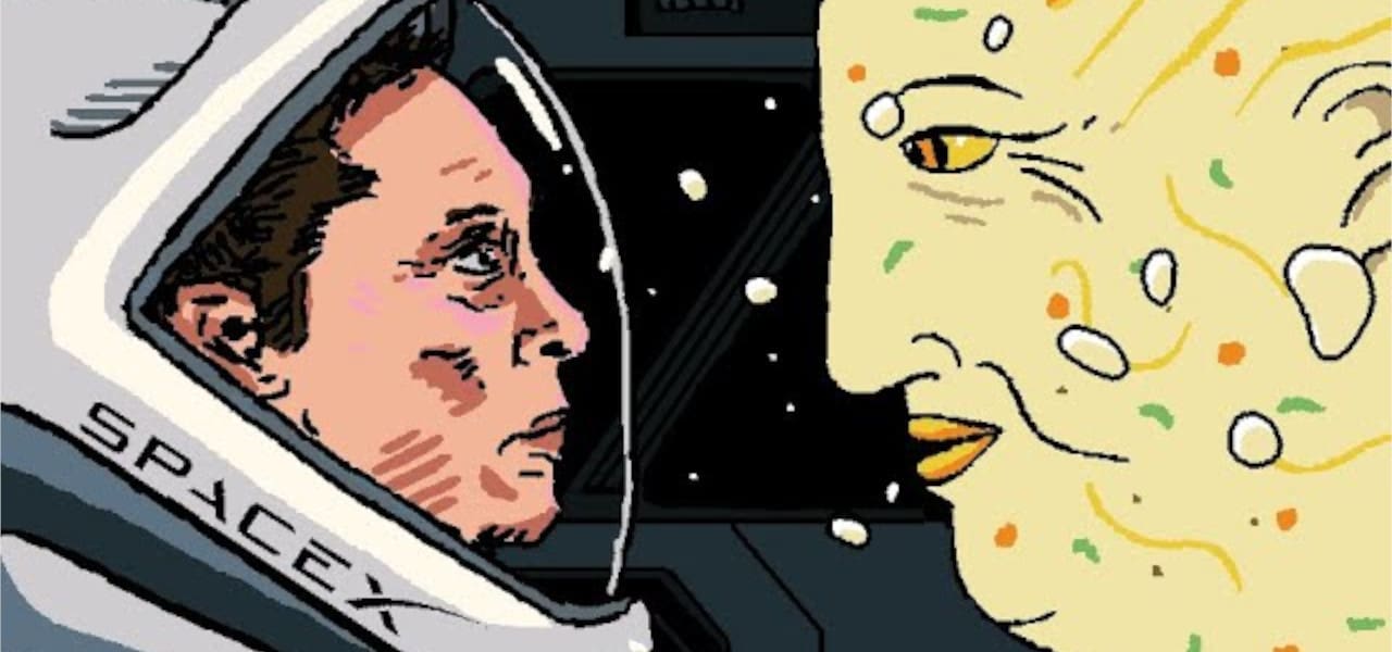 Elon Musk Is In The Soup In Umami's 'A Hard Fork for Humanity'
