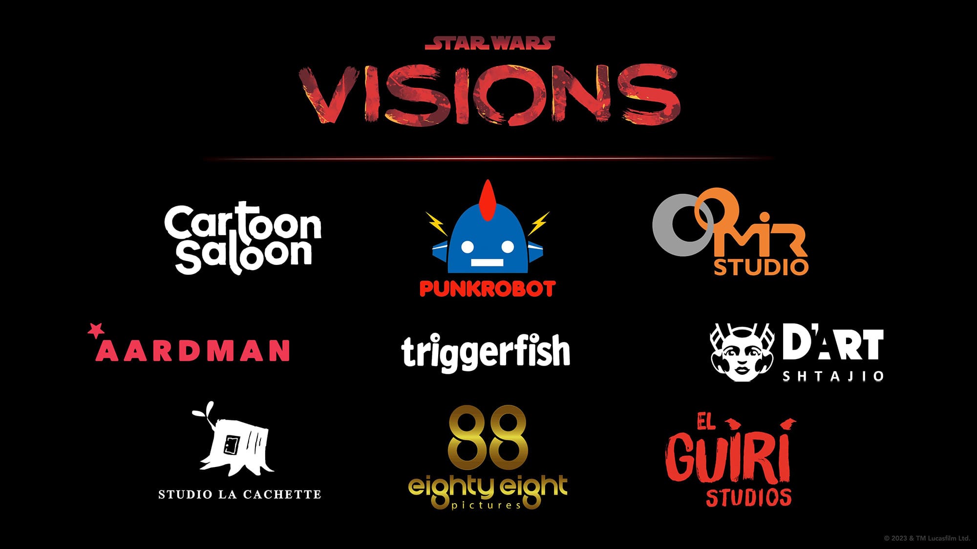 Star Wars Visions season 2 animation studios