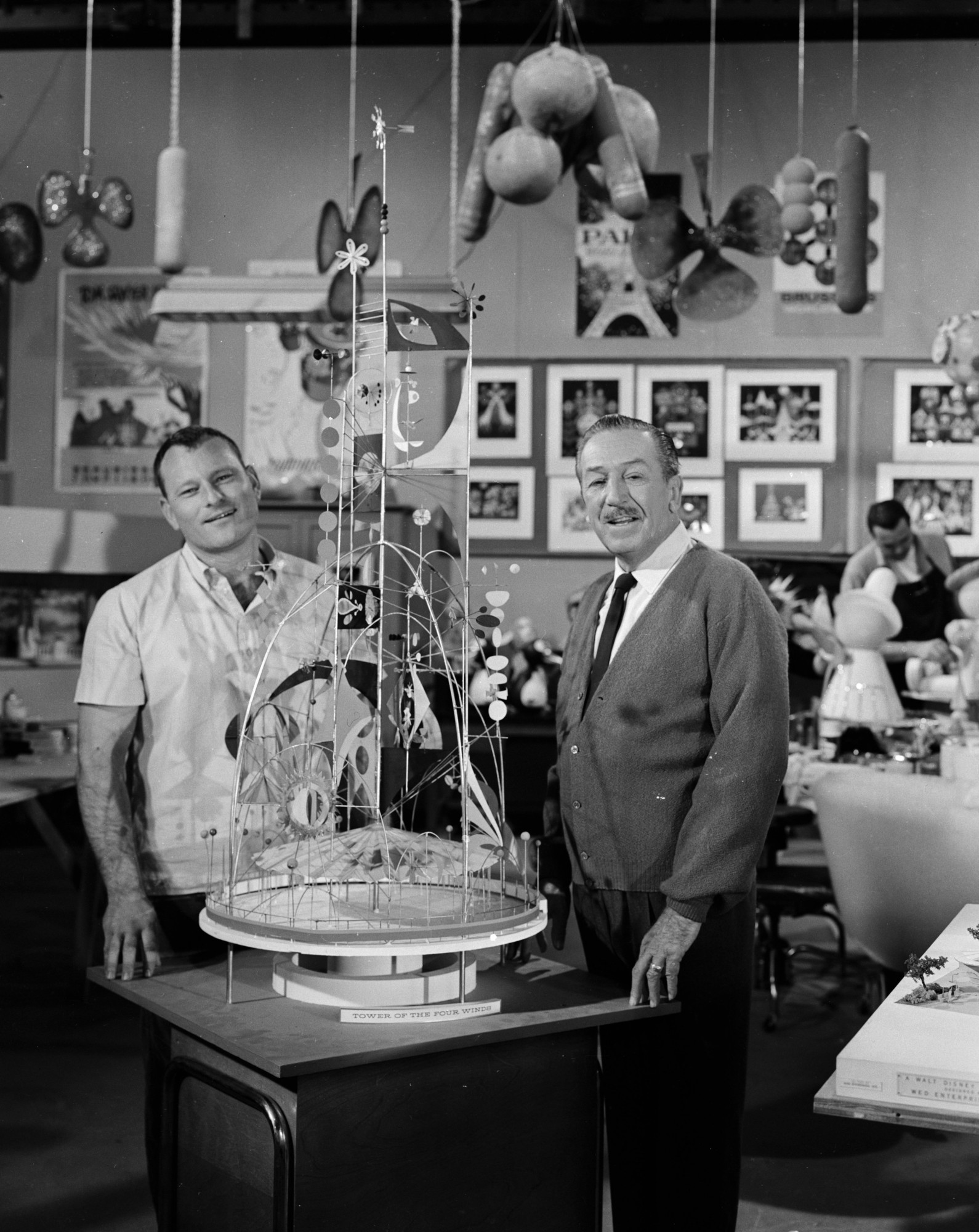 Rolly Crump and Walt Disney