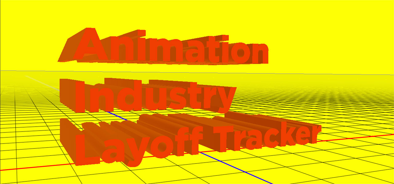 Animation Industry Layoff Tracker
