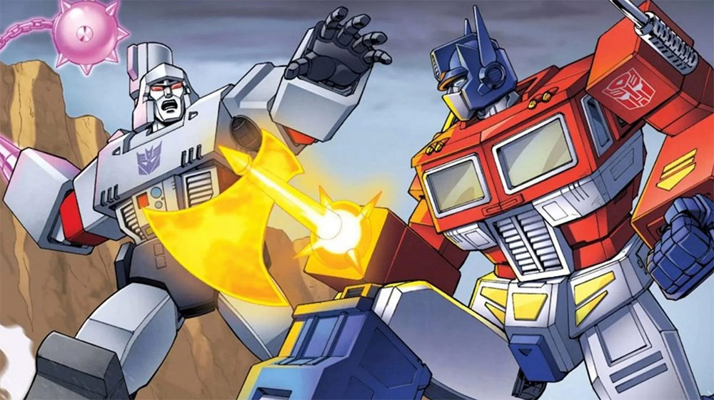 Optimus Prime and Megatron