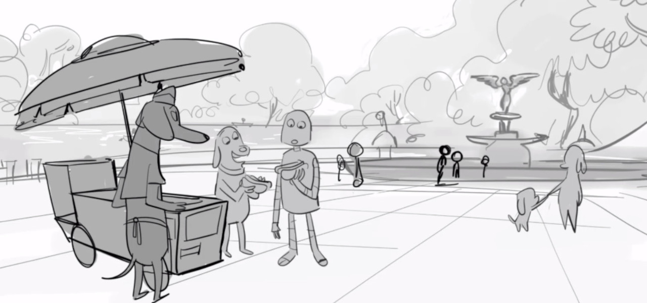 'Robot Dreams' Storyboard