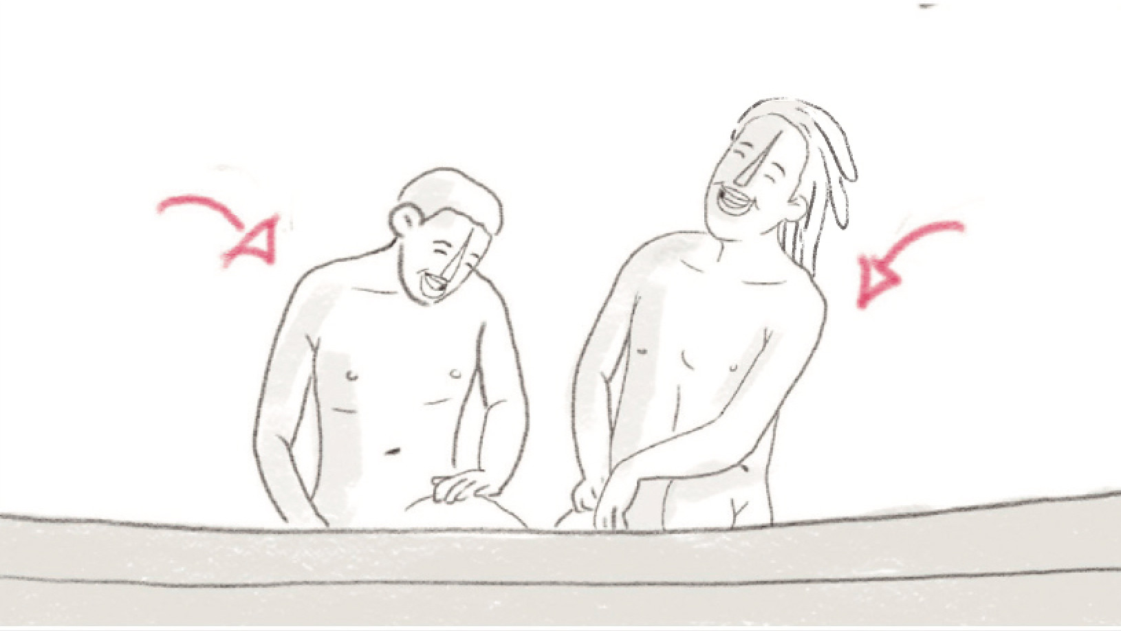 Two Black Boys in Paradise