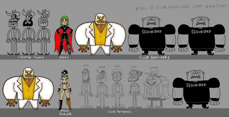 Jorge Gutiérrez Shares 'El Guapo Vs. The Narco Vampires' Animatic