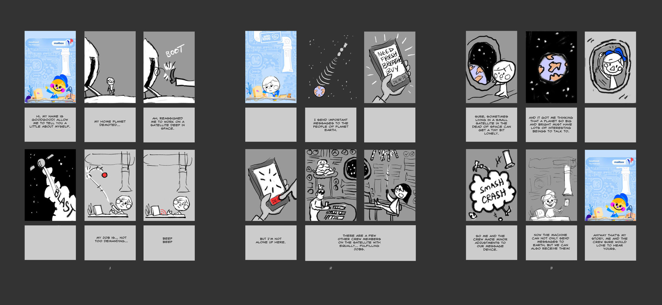 With Love Intro Storyboard