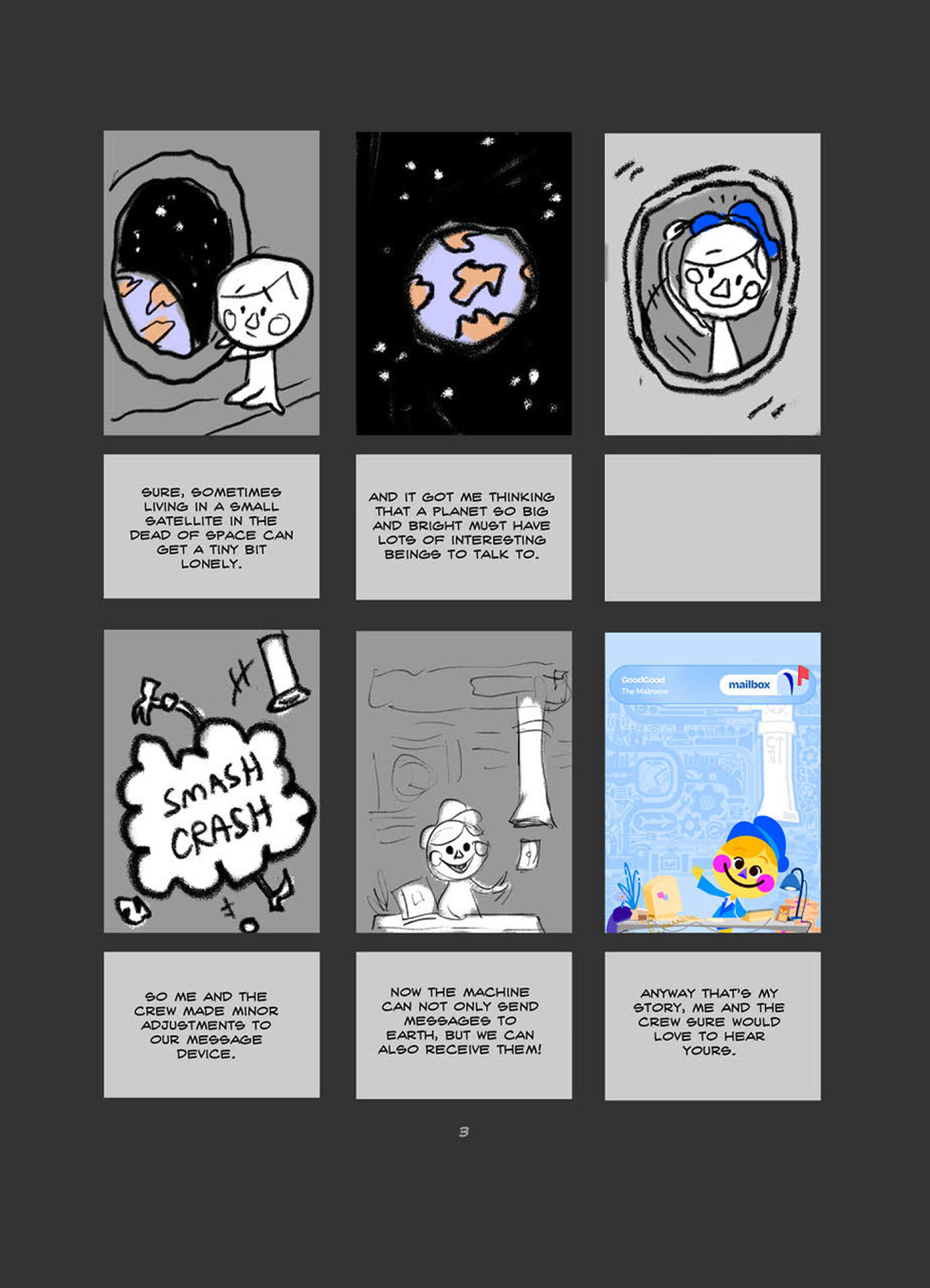 With Love Intro Storyboard