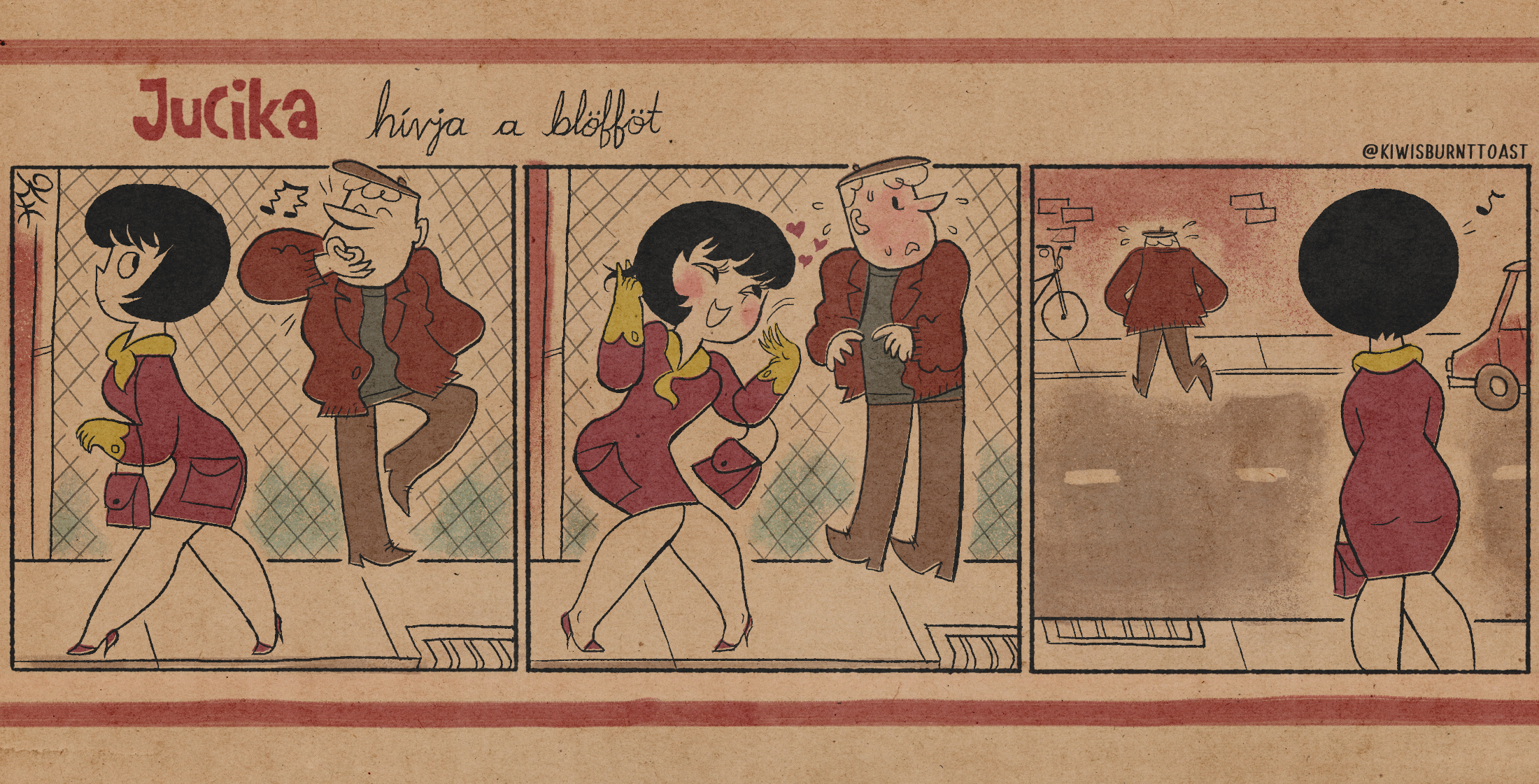 Jucika, Kiwis Burnt Toast