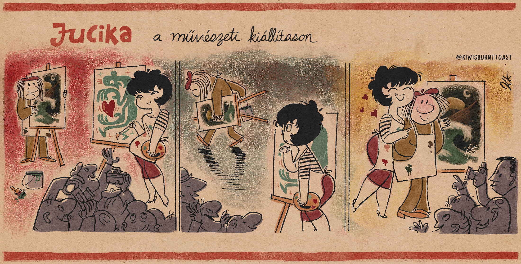 Jucika, Kiwis Burnt Toast