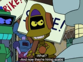 Futurama Scabs