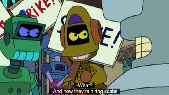 Futurama Scabs