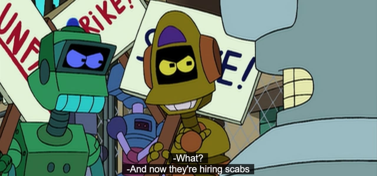 Futurama Scabs