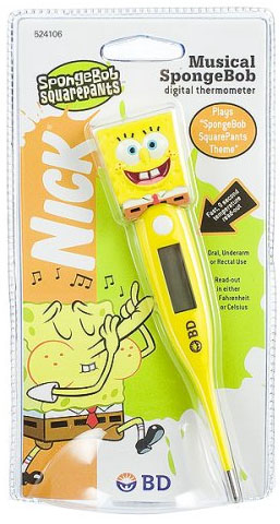 Spongebob Rectal Thermometer